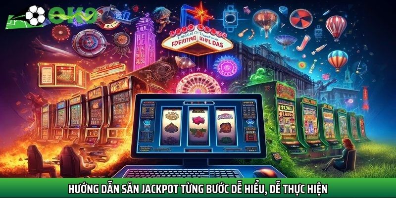 Hướng dẫn săn jackpot từng bước dễ hiểu, dễ thực hiện