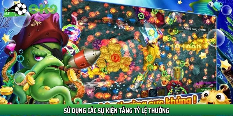 Các sự kiện từ cổng game giúp tăng tỷ lệ thưởng